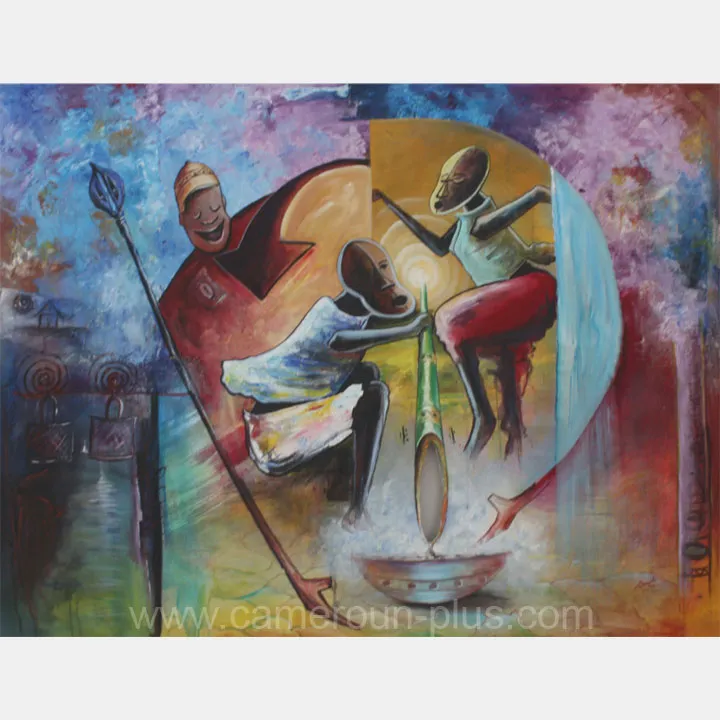 Cameroun, artiste plasticien, PATRICE KEMPLO