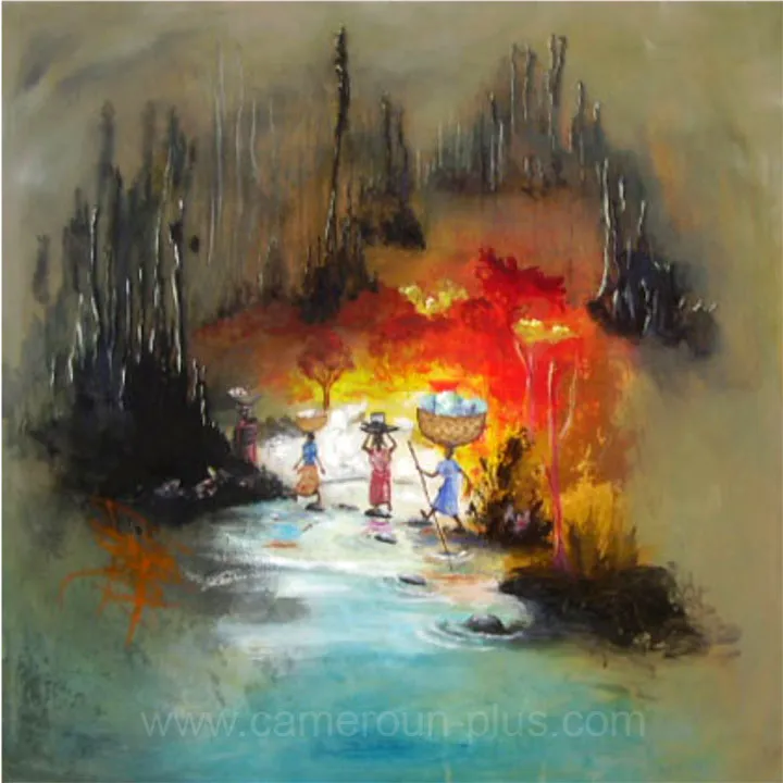 Cameroun, artiste plasticien, PATRICE KEMPLO