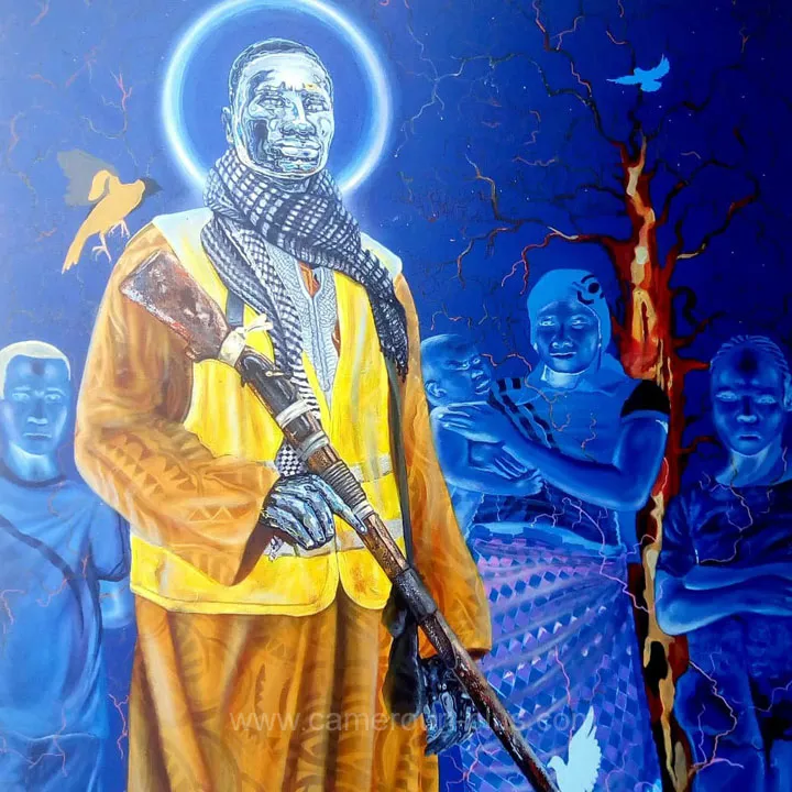 Cameroun, artiste plasticien, ERNEST DIZOUMBE OUMAROU Cameroun, artiste plasticien, ERNEST DIZOUMBE OUMAROU