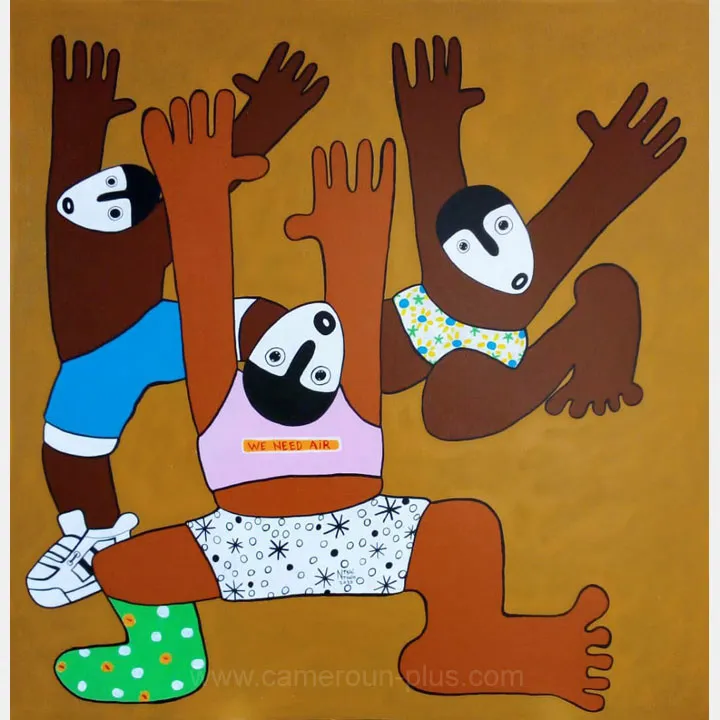 Cameroun, artiste plasticien, KONO