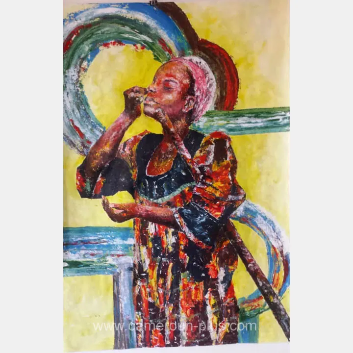 Cameroun, artiste plasticien, PAUL ONOBIONO