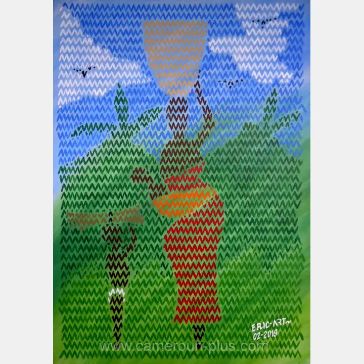 Cameroun, artiste plasticien, ERICART