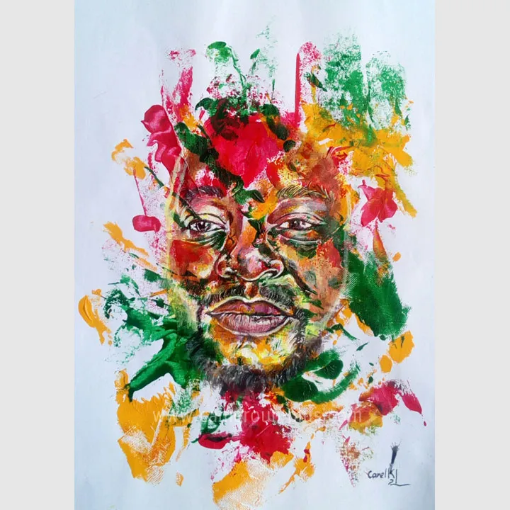 Cameroun, artiste plasticien, CAREL KOUOKAM