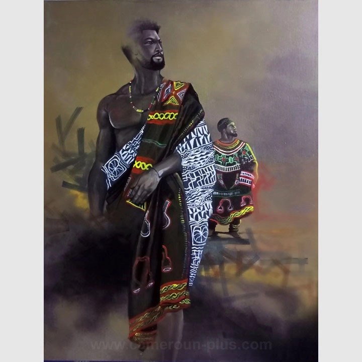 Cameroun, artiste plasticien, M.E. NAS