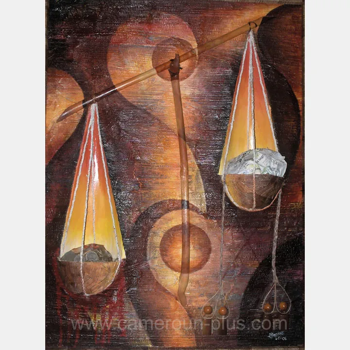 Cameroun, artiste plasticien, HERVE MOMO