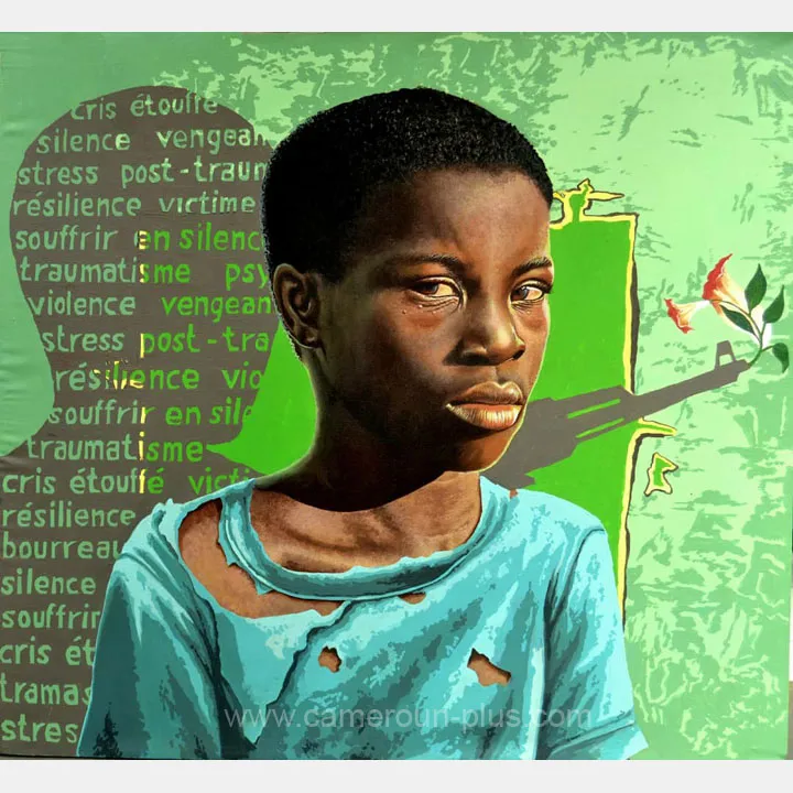 Cameroun, artiste plasticien, MARIE-FRANCINE DONGMO