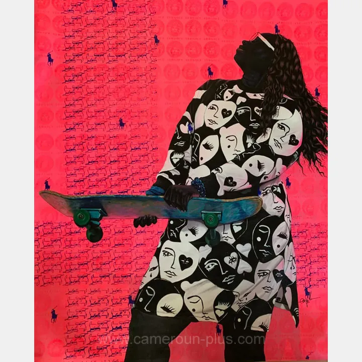 Cameroun, artiste plasticien, BORIS ANJE TABUFOR