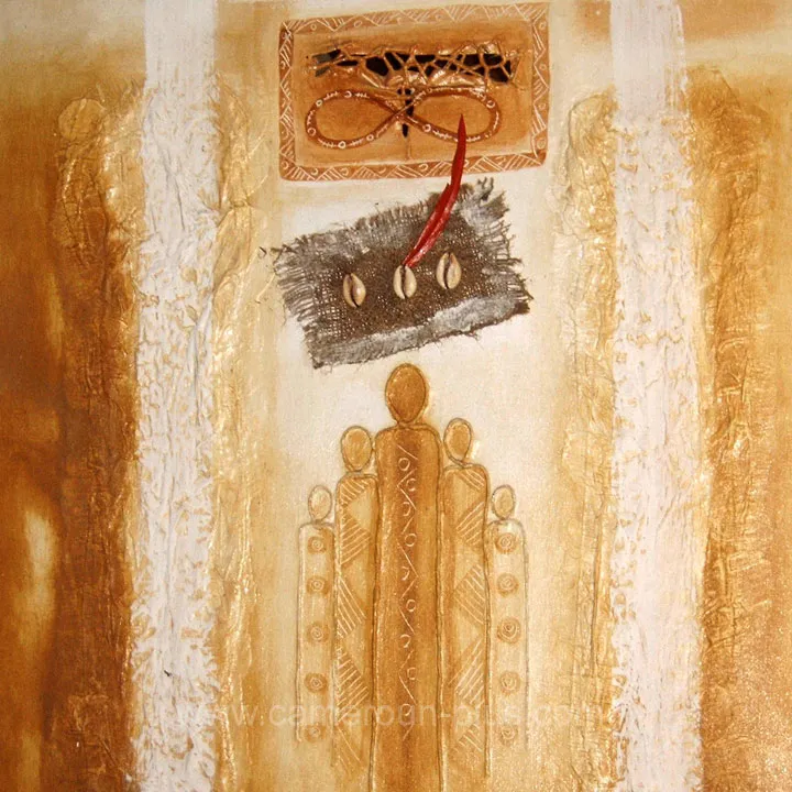 Cameroun, artiste plasticien, JUSTINE GAGA Cameroun, artiste plasticien, JUSTINE GAGA