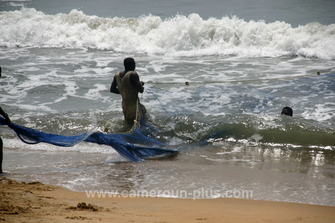 Cameroun, location bateau, Barbecue et baignade à Suelaba