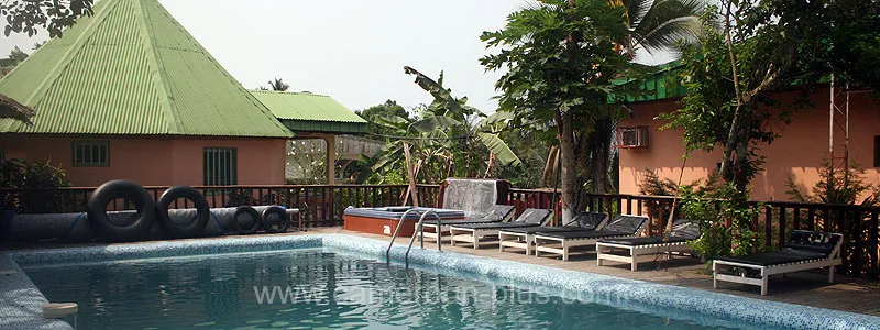 Cameroun, hôtel, Kribi, GITES DE KRIBI