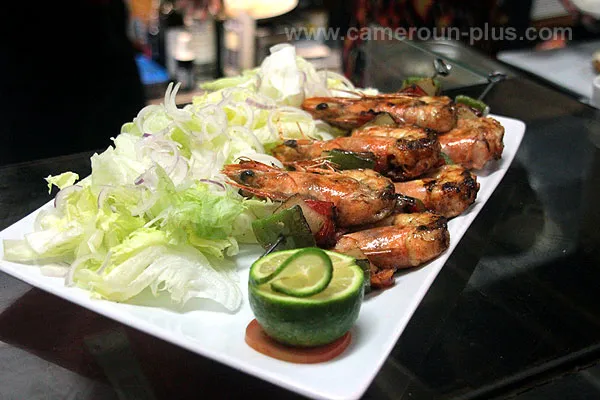 Cameroun, restaurant, Douala - Bonapriso, A LA BROCHE