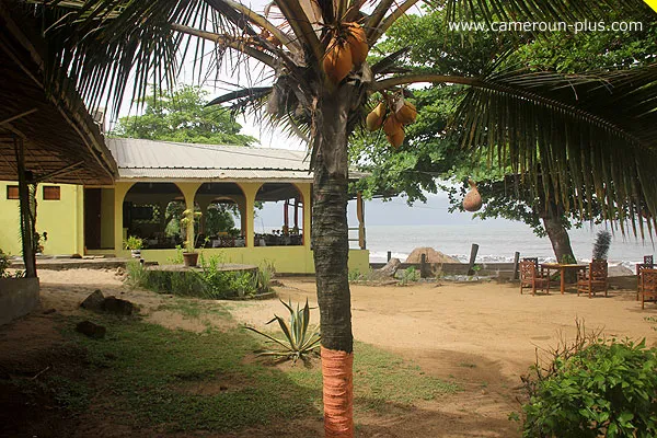 Cameroun, restaurant, Kribi, EBENE