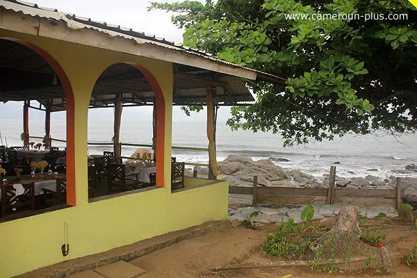 Cameroun, restaurant, Kribi, EBENE