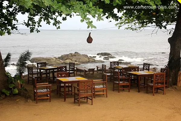 Cameroun, restaurant, Kribi, EBENE