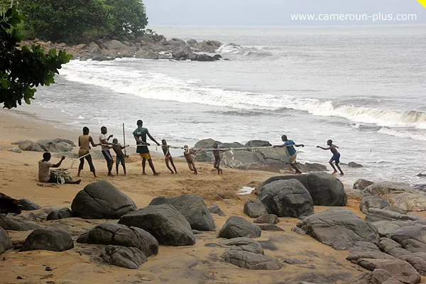 Cameroun, restaurant, Kribi, EBENE