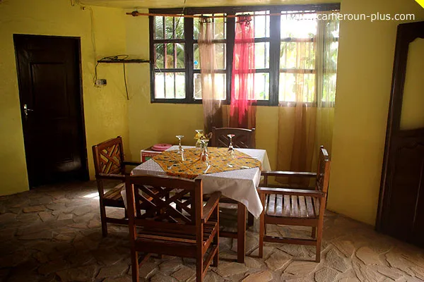 Cameroun, restaurant, Kribi, EBENE