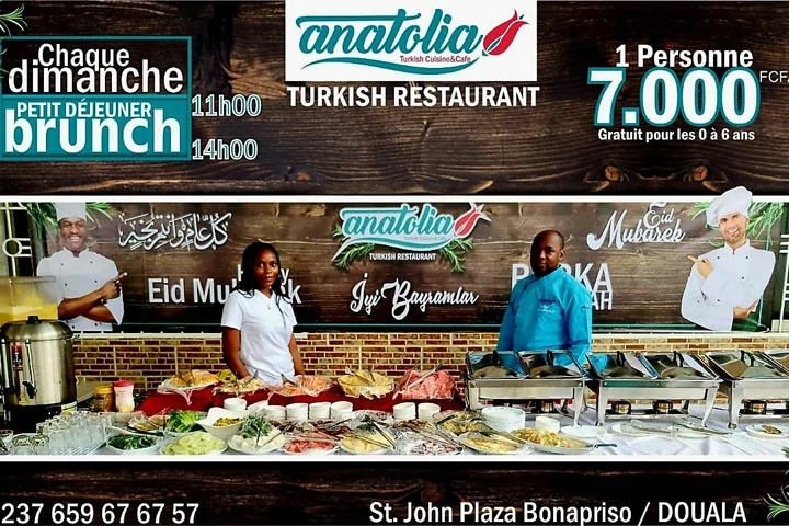 Cameroun, restaurant, Douala - Bonapriso, ANATOLIA