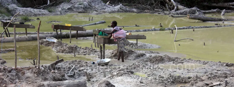 Cameroun, tourisme, ORPAILLAGE ARTISANAL