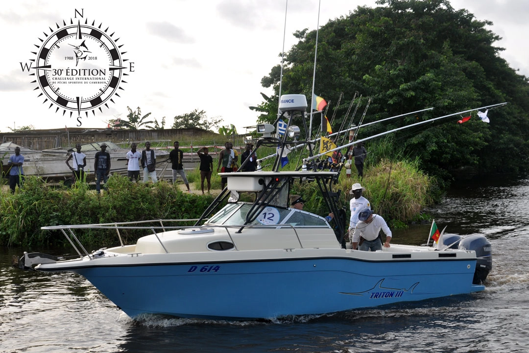 30ème Challenge international de pêche sportive du Cameroun (2018) - Bateau: TRITON III