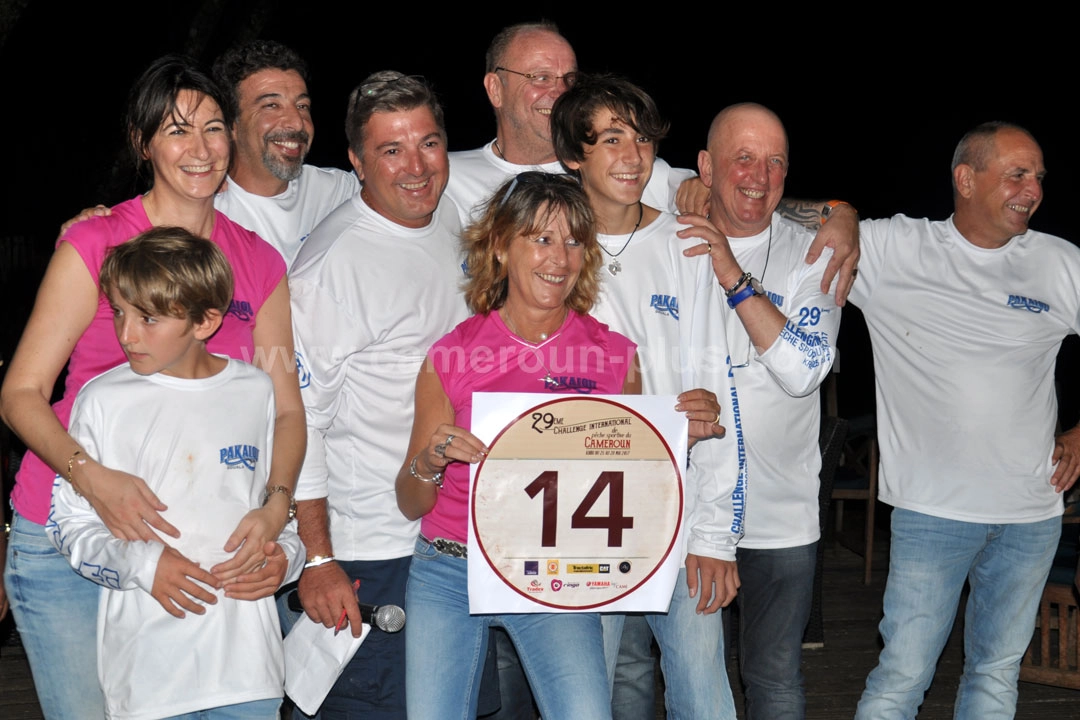 33ème Challenge international de pêche sportive du Cameroun (2023) - Equipage: PAKALOU 33ème Challenge international de pêche sportive du Cameroun (2023) - Equipage: PAKALOU