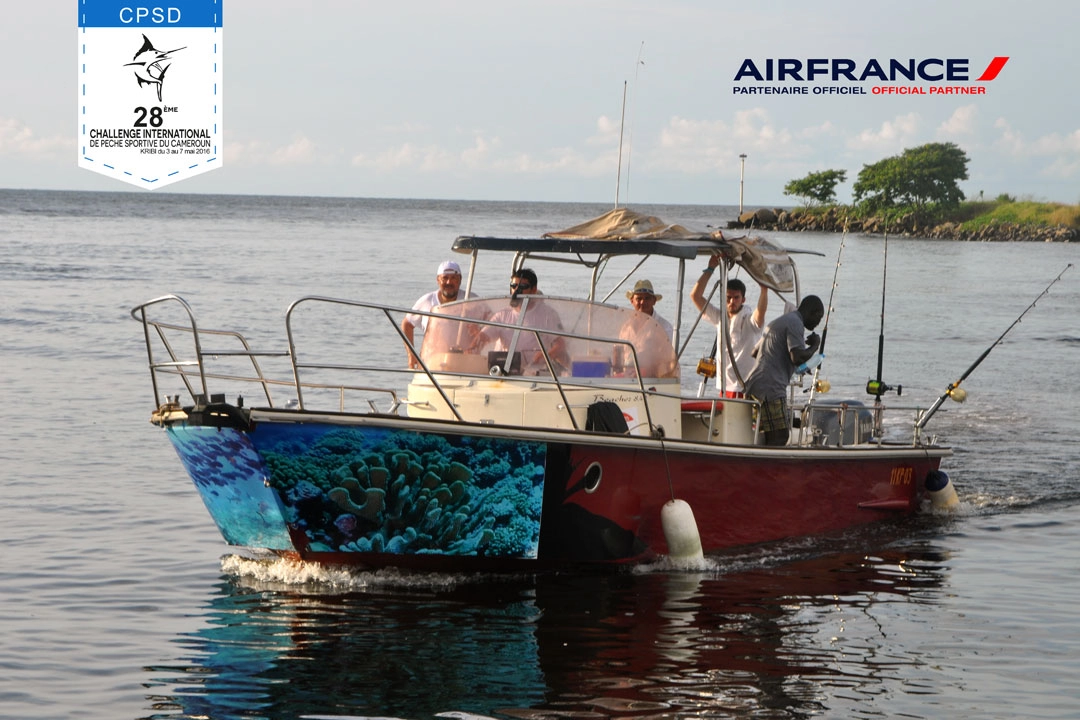 33ème Challenge international de pêche sportive du Cameroun (2023) - Bateau: TIMA 33ème Challenge international de pêche sportive du Cameroun (2023) - Bateau: TIMA