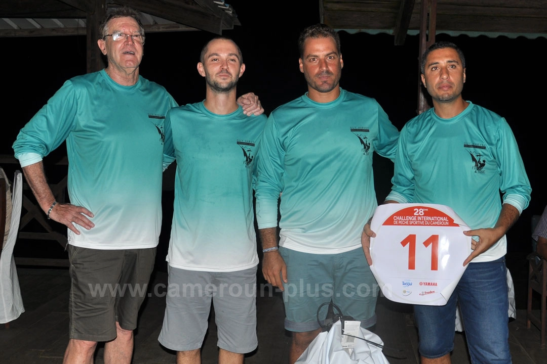 30ème Challenge international de pêche sportive du Cameroun (2018) - Equipage: FIN TONIC