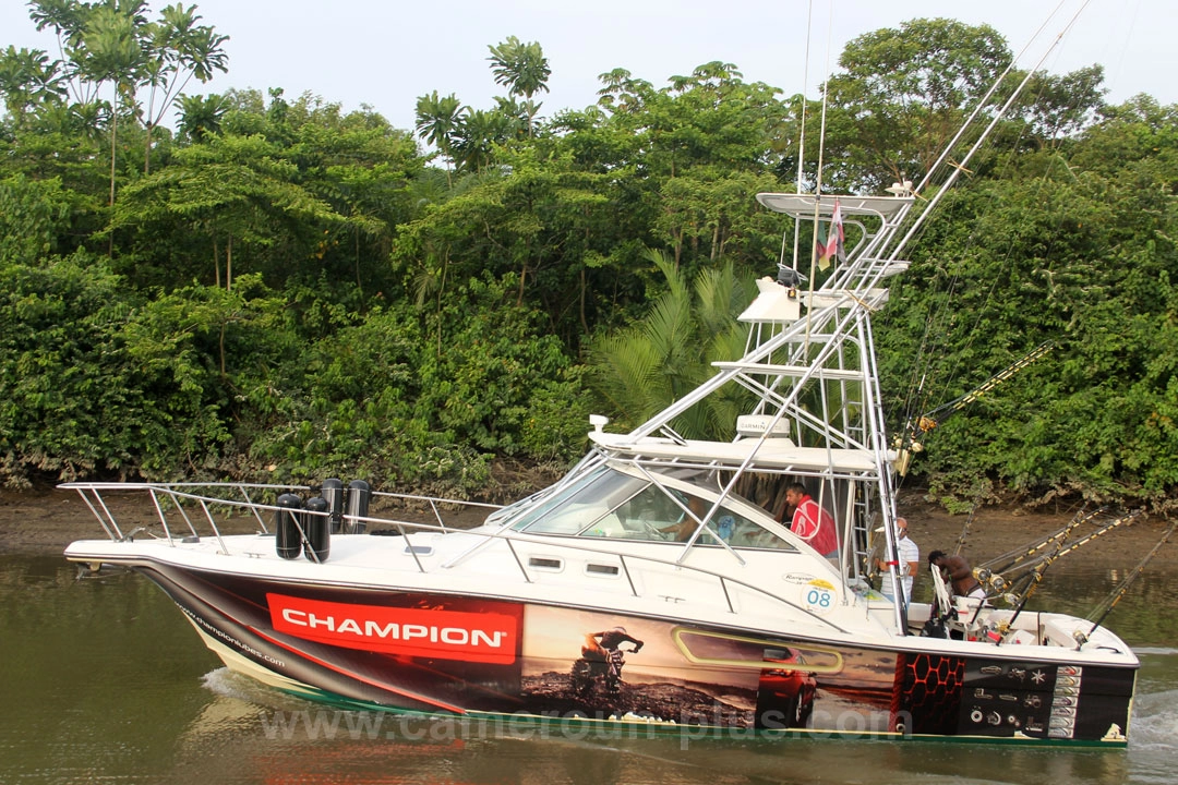 30ème Challenge international de pêche sportive du Cameroun (2018) - Bateau: FIN TONIC