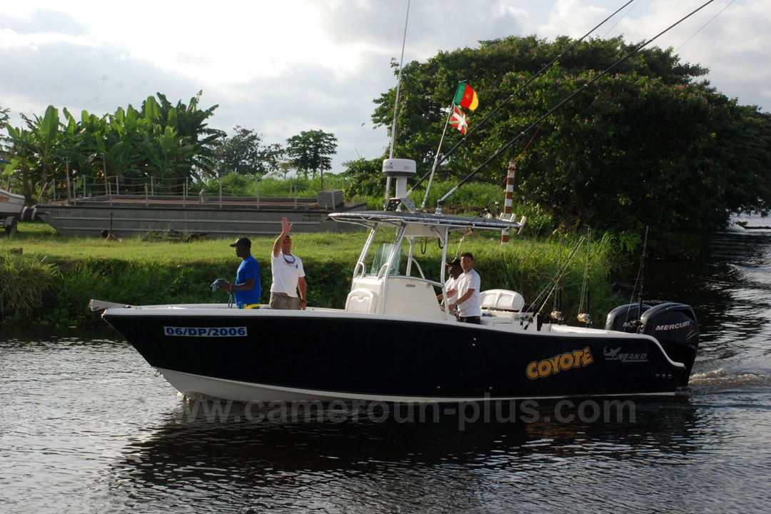 33ème Challenge international de pêche sportive du Cameroun (2023) - Bateau: COYOTE 33ème Challenge international de pêche sportive du Cameroun (2023) - Bateau: COYOTE