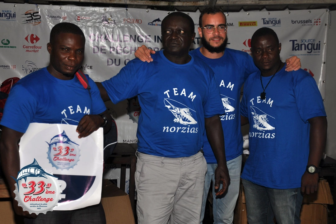 33ème Challenge international de pêche sportive du Cameroun (2023) - Equipage: NORZIAS 33ème Challenge international de pêche sportive du Cameroun (2023) - Equipage: NORZIAS