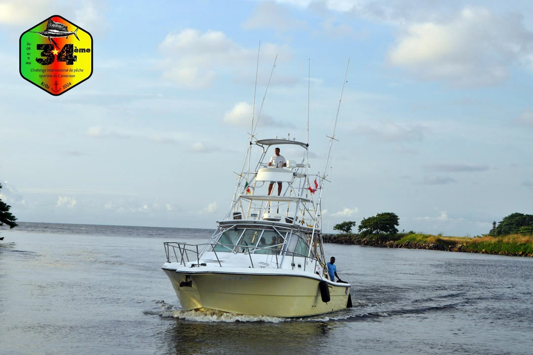 34ème Challenge international de pêche sportive du Cameroun (2024) - Bateau: FIN TONIC