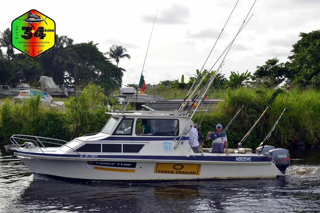 34ème Challenge international de pêche sportive du Cameroun (2024) - Bateau: NORZIAS