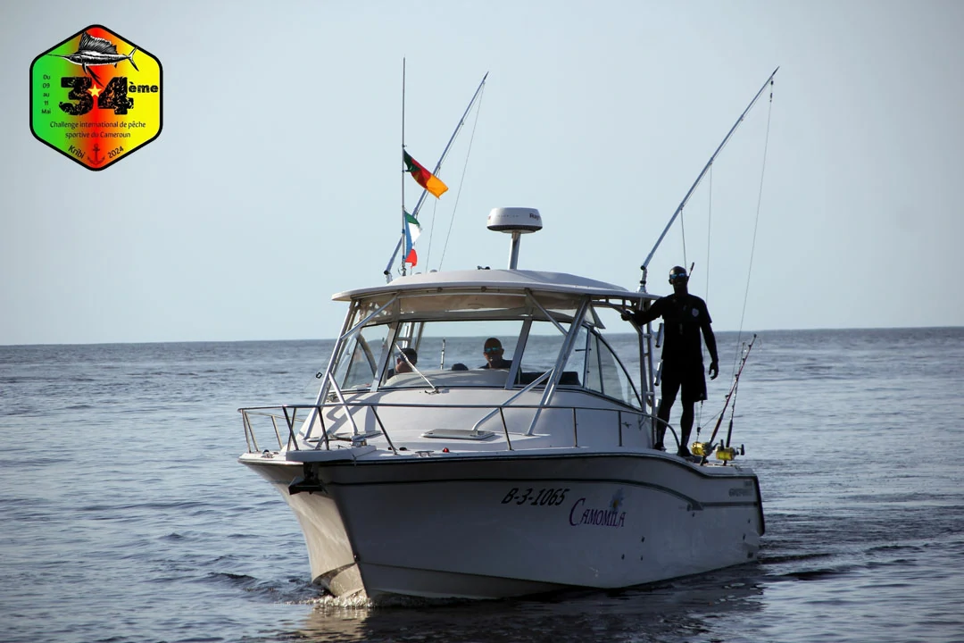 33ème Challenge international de pêche sportive du Cameroun (2023) - Bateau: CAMOMILA 33ème Challenge international de pêche sportive du Cameroun (2023) - Bateau: CAMOMILA