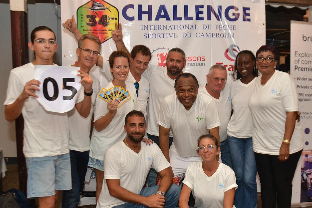 33ème Challenge international de pêche sportive du Cameroun (2023) - Equipage: PONGARA 33ème Challenge international de pêche sportive du Cameroun (2023) - Equipage: PONGARA