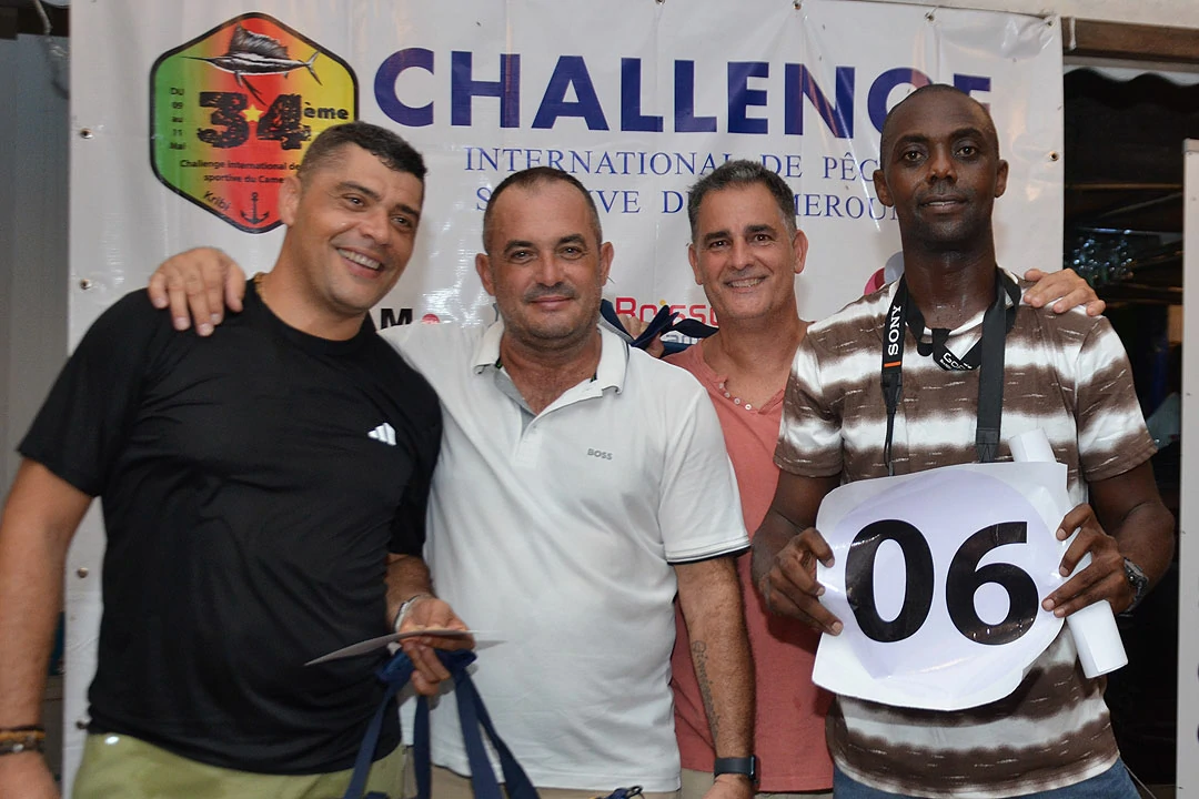 33ème Challenge international de pêche sportive du Cameroun (2023) - Equipage: CAMOMILA 33ème Challenge international de pêche sportive du Cameroun (2023) - Equipage: CAMOMILA