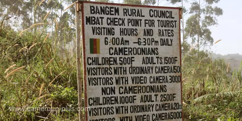 Cameroun, commune, géographie, Bangem